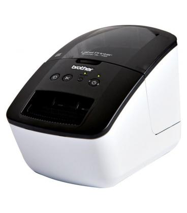 Impresora de etiquetas brother ql-700/ térmica/ ancho etiqueta 62mm/ usb/ blanca y negra - Imagen 1