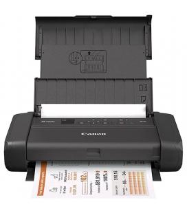 Impresora portátil canon pixma tr150 con batería/ wifi/ negra - Imagen 1