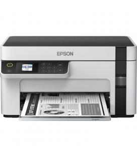 Multifunción recargable monocromo epson ecotank et-m2120 wifi/ blanca