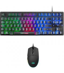 Pack gaming mars gaming mcptkles/ teclado mecánico + ratón óptico