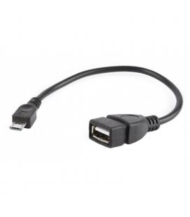 Gembird Cable USB 2.0 OTG Micro B/M - A/H 15 cm Ne - Imagen 1