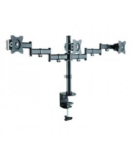 Tooq DB1327TN-B Soporte Monitor Mesa 3Brazos 13-27 - Imagen 1