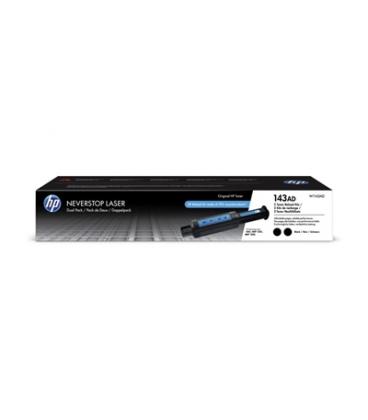 HP Tóner 143AD Negro Kit de recarga 2 uds - Imagen 1