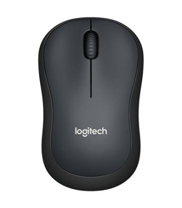 Ratón Inalámbrico Logitech Silent M220/ Hasta 1000 DPI/ Gris Marengo