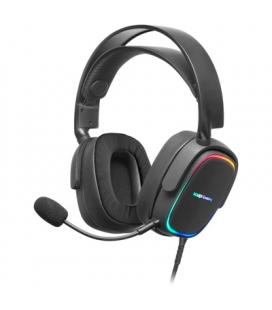 Mars Gaming MHAX BLACK rgb headphones - Imagen 1