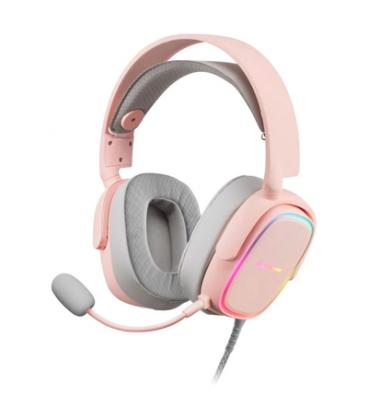 Mars Gaming MHAXP PINK rgb headphones - Imagen 1