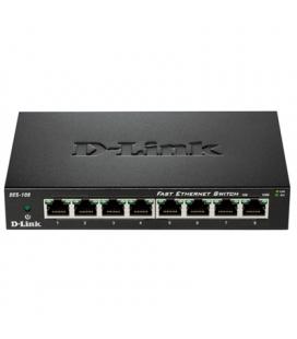 D-Link DES-108 Switch Switch 8x10/100Mbps Metal - Imagen 1