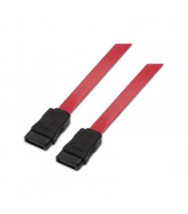 Cable sata aisens a130-0153/ sata macho - sata macho/ 0.5m/ rojo