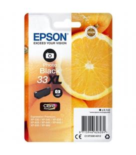 Cartucho de tinta original epson nº33 xl alta capacidad/ negro fotográfico - Imagen 1