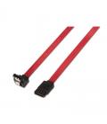 Cable sata aisens a130-0156/ sata macho - sata macho/ 0.5cm/ rojo - Imagen 1