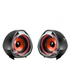 Altavoces woxter big bass 70/ 15w/ 2.0/ rojos - Imagen 1