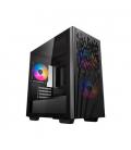 TORRE MICRO ATX DEEPCOOL MATREXX 40 3F LED NEGRO CRISTAL TE - Imagen 1