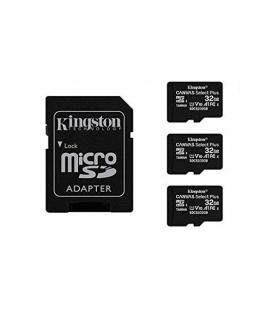 MEM MICRO SDHC 3x32GB KINGSTON CANVAS SELECT+ADAPT