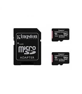 MEM MICRO SDXC 64GB KINGSTON CANVAS SELECT+ADAPT - Imagen 1