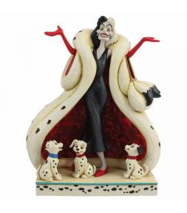 Figura enesco disney 101 dalmatas cruella de vil