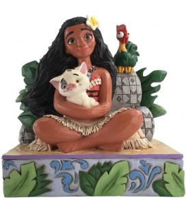 Figura enesco disney vaiana moana con pua y hei hei