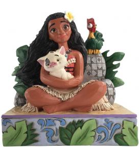 Figura enesco disney vaiana moana con pua y hei hei - Imagen 1