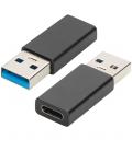 Adaptador ewent usb - a a usb tipo c - Imagen 1