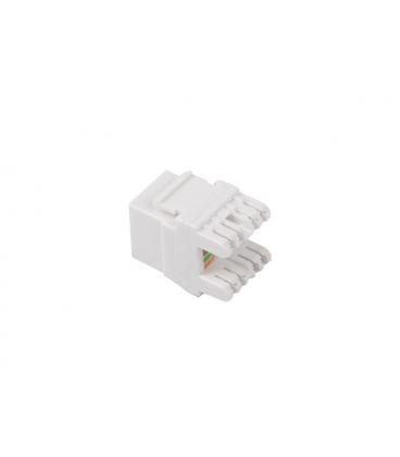 Conector keystone lanberg cat.6 utp rj45 180 grados - Imagen 1