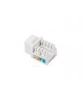 Conector keystone lanberg cat.6 utp rj45 90 grados - Imagen 1