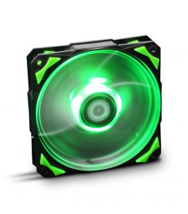 VENTILADOR CAJA NOX HUMMER H-FAN LED 120MM NEGRO LED VERDE - Imagen 1