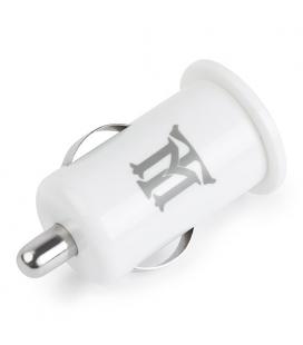 CARGADOR USB MAILLON COCHE BASIC 2,1A BLANCO 1 CONECTOR - Imagen 1