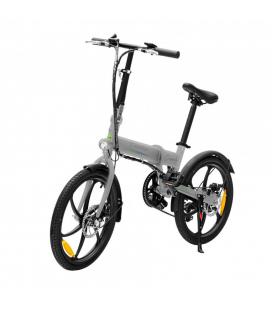 BICICLETA ELECTRICASMARTGYRO EBIKE CROSSCITY 250W 30KM 25KMH PLATA 22KG 100 KG - Imagen 1
