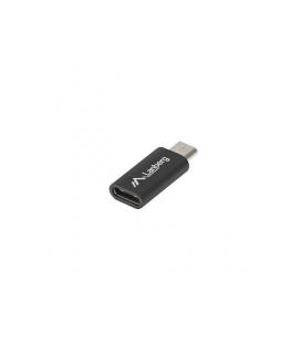 ADAPTADOR LANBERG USB 2.0 TIPO-C F-MICRO-B MACHO NEGRO - Imagen 1