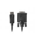 CABLE DISPLAYPORT LANBERG MACHO/DVI-D MACHO 24+1 1.8M NEGRO - Imagen 1