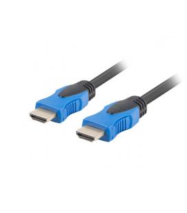 CABLE HDMI LANBERG MACHO/MACHO V2.0 CU 4K 0.5M NEGRO - Imagen 1