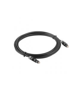 CABLE TOSLINK LANBERG OPTICO AUDIO DIGITAL 1M NEGRO - Imagen 1