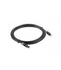 CABLE TOSLINK LANBERG OPTICO AUDIO DIGITAL 1M NEGRO - Imagen 1