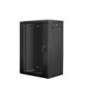 ARMARIO RACK LANBERG 18U 600X450X901 AUTO ENSAMBLADO 19" HASTA 60 KG NEGRO - Imagen 1