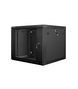 ARMARIO RACK LANBERG 9U 600X600X501 AUTO ENSAMBLADO 19" HASTA 60 KG NEGRO