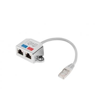 ADAPTADOR LANBERG SPLITTER ETHERNET FTP RJ45 A 2X RJ45 - Imagen 1