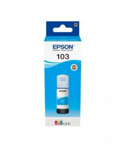 Botella de tinta original epson nº103/ cian