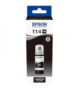 Epson Botella Tinta Ecotank 114 Negro Foto 70ml - Imagen 1