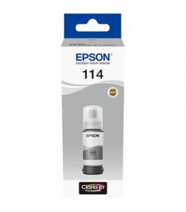 Epson Botella Tinta Ecotank 114 Gris 70ml - Imagen 1