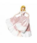 Figura enesco disney la cenicienta la cenicienta con vestido rosa - Imagen 1