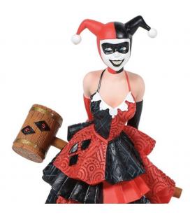 Figura enesco dc comics harley quinn