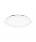 Downlight iglux ls-102118-cb v2/ circular/ ø225 x 19mm/ potencia 18w/ 1540 lúmenes/ 3000ºk/ blanco - Imagen 1