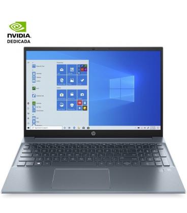 HP 15-EG0001NS I7-1165G7 15.6" 8GB SSD512GB GF MX450 2GB WIFI BT W10 AZUL NIEBLA