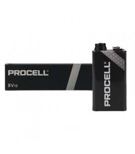 Pack de 10 pilas de petaca duracell procell id1604ipx10/ 9v/ alcalinas