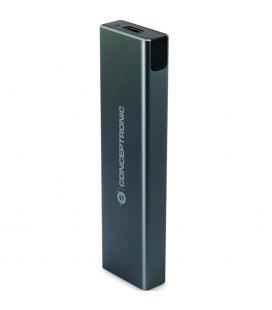 Caja externa conceptronic usb tipo c ssd m.2 sata para disco duro - Imagen 1