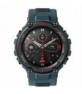 Pulsera reloj deportiva amazfit t - rex pro stell blue - smartwatch - amoled 1.3pulgadas - bluetooth - 10 atm - rugerizado