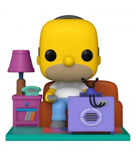 Funko pop deluxe the simpsons homer en el sofa viendo la television 52945