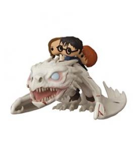 Funko pop harry potter harry ron & hermione montados en dragon 50815