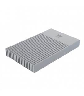 Caja externa para disco duro de 2.5' woxter i-case 230 v2.0 blanca/ usb 3.0/ sin tornillos - Imagen 1