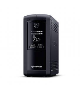 Sai línea interactiva cyberpower vp700elcd/ 700va-390w/ 4 salidas/ formato torre - Imagen 1