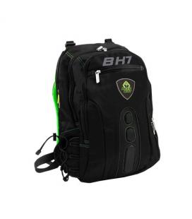 MOCHILA PORTATIL 15.6 KEEP OUT BK7G NEGRO/VERDE - Imagen 1